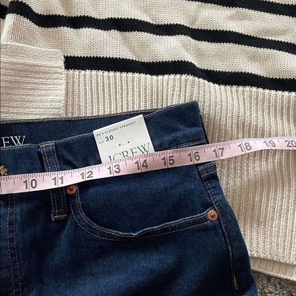 NWT! J. Crew 90s Classic Straight Leg Jeans sz30 in dark wash - Picture 11 of 14